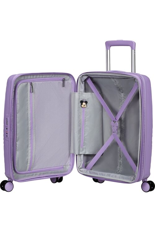 TROLLEY MICKEY MAGIC SOFT LILAC MALVA 55 CM