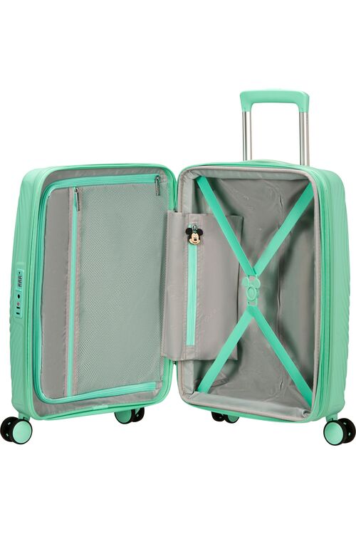 TROLLEY MICKEY MAGIC JELLY MINT VERDE 55 CM
