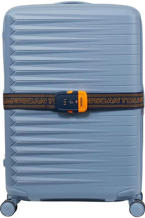 CINTA EQUIPAJE NAVY/ORANGE UNICA