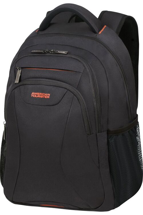 MOCHILA AT WORK 15.6'' BLACK ORANGE
