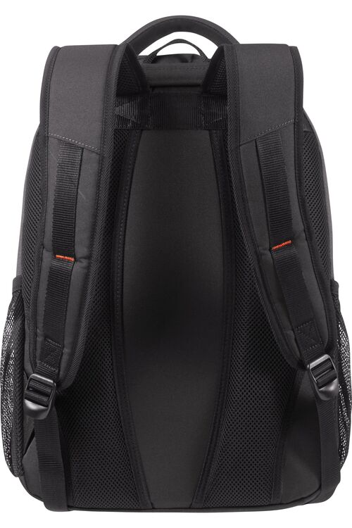 MOCHILA AT WORK 15.6'' BLACK ORANGE