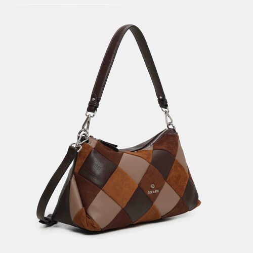BOLSO DE HOMBRO ELBA PARCHES BINNARI