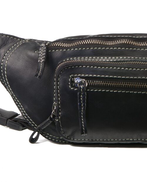 RIÑONERA BOLSILLO FRONTAL DOBLE TICHI STAMP