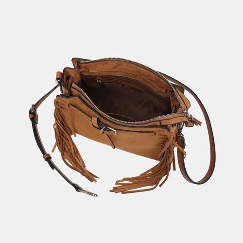 BOLSO BANDOLERA FLECOS LATERALES ANDES BINNARI
