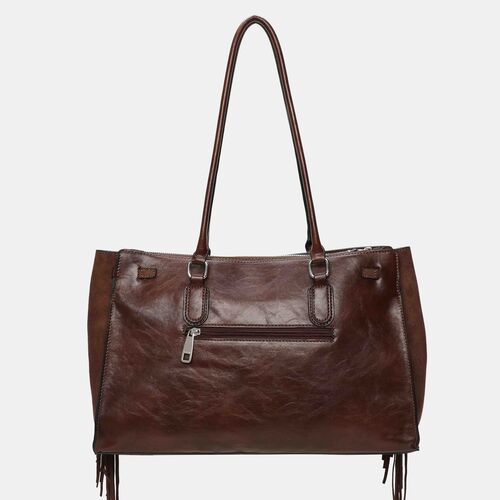 BOLSO BAGUETTE FLECOS LATERALES ANDES BINNARI