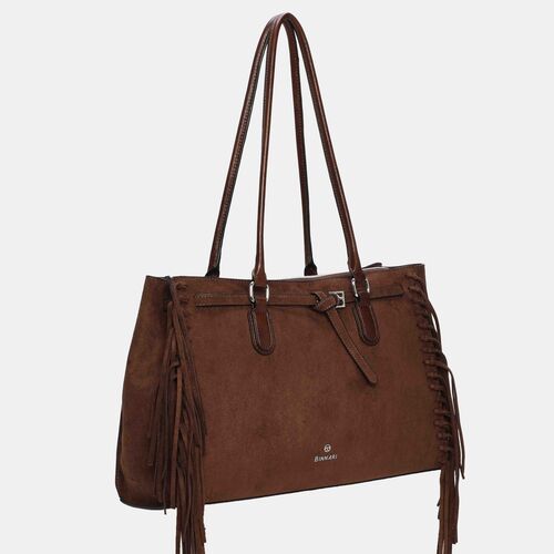 BOLSO BAGUETTE FLECOS LATERALES ANDES BINNARI
