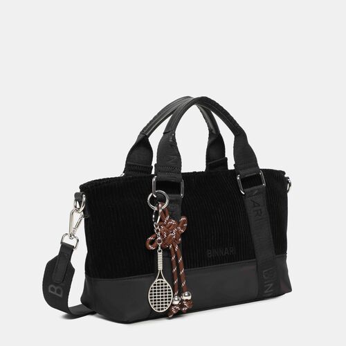 BOLSO MANO ASAS CON LOGOTIPO LIMA BINNARI