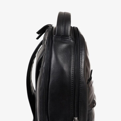 MOCHILA BOLSILLO FRONTAL COW SILKY/LEATHER MATTIES