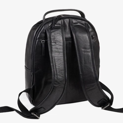 MOCHILA BOLSILLO FRONTAL COW SILKY/LEATHER MATTIES