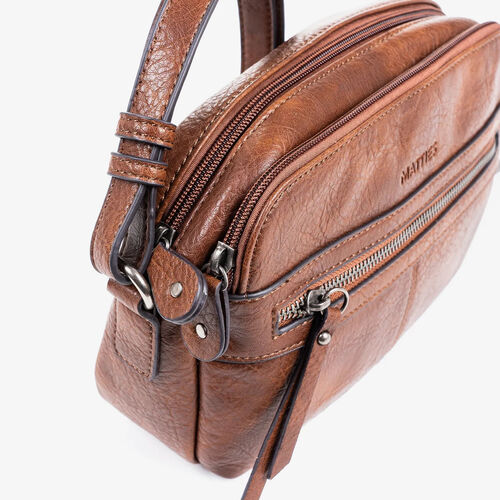 BOLSO BANDOLERA CREMALLERA FRONTAL CLASSIC MATTIES