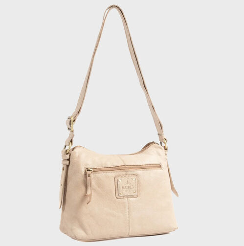 BOLSO BANDOLERA COSTURAS VERTICALES YOUNG LEATHER MATTIES