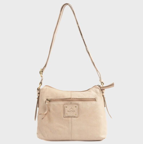 BOLSO BANDOLERA COSTURAS VERTICALES YOUNG LEATHER MATTIES