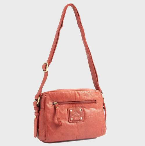 BOLSO BANDOLERA BOLSILLO FRONTAL YOUNG LEATHER MATTIES