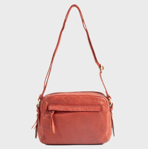 BOLSO BANDOLERA BOLSILLO FRONTAL YOUNG LEATHER MATTIES