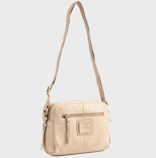 BOLSO BANDOLERA BOLSILLO FRONTAL YOUNG LEATHER MATTIES