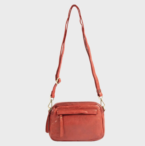 BOLSO BANDOLERA BOLSILLO FRONTAL YOUNG LEATHER MATTIES