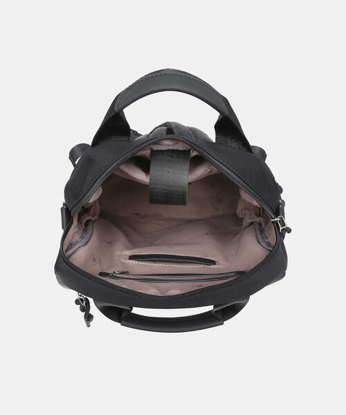 MOCHILA PANEL FRONTAL DOBLE BASTIAN PEPE MOLL NEGRO