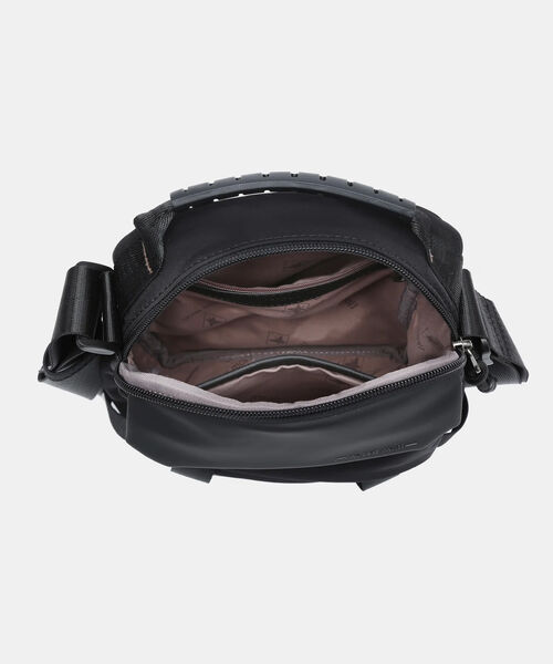 MOCHILA BOLSILLO FRONTAL ENMARCADO BASTIAN PEPE MOLL NEGRO