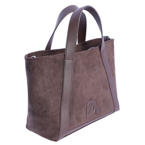 BOLSO ASAS FRONTALES DON ALGODÓN MARRON