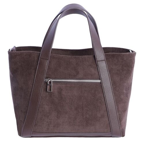 BOLSO ASAS FRONTALES DON ALGODÓN MARRON