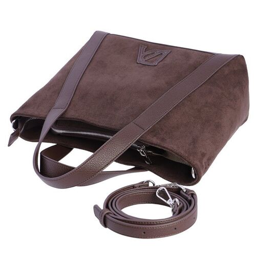 BOLSO ASAS FRONTALES DON ALGODÓN MARRON