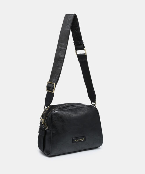 BOLSO ELIE RECTANGULAR PEPE MOLL NEGRO