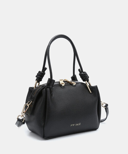 BOLSO ARIA ASAS ANUDADAS PEPE MOLL NEGRO