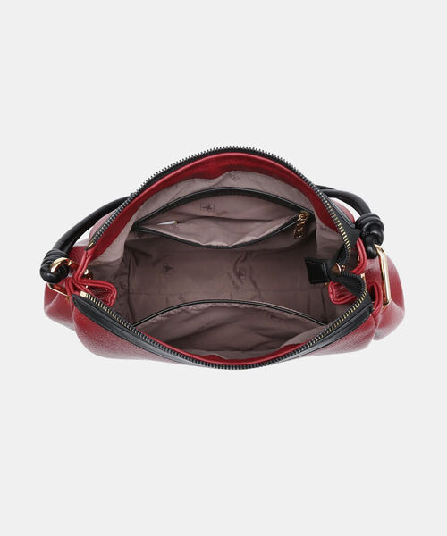 BOLSO ARIA SILUETA HOBO PEPE MOLL ROJO