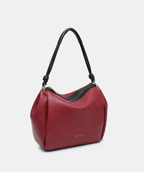 BOLSO ARIA SILUETA HOBO PEPE MOLL ROJO