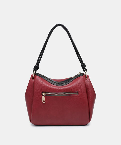 BOLSO ARIA SILUETA HOBO PEPE MOLL ROJO