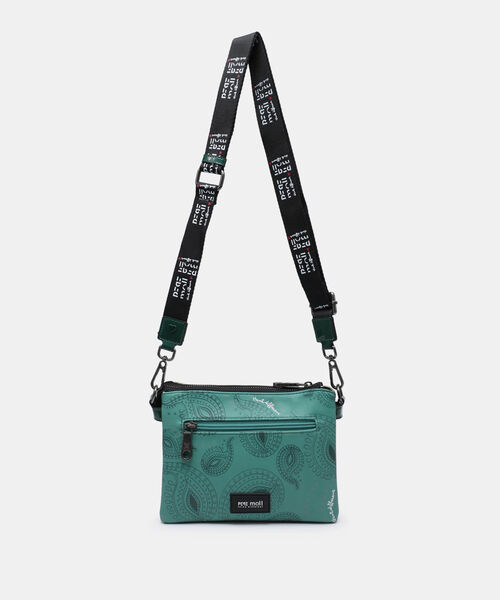 BOLSO FAUNA CORAZÓN CENTRAL PEPE MOLL VERDE