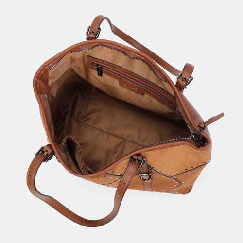 BOLSO PATCHWORK CON TACHAS BINNARI