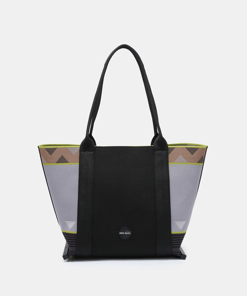 BOLSO SHOPPER GEOMÉTRICO PEPE MOLL
