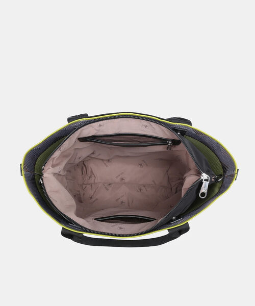 BOLSO SHOPPER GEOMÉTRICO PEPE MOLL