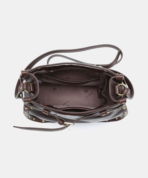 BOLSO BANDOLERA TACHUELAS PERIMETRALES PEPE MOLL