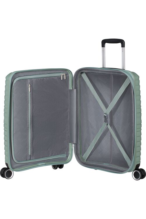 MALETA FLYTWIST RELIEVE ANGULAR T.55 AMERICAN TOURISTER