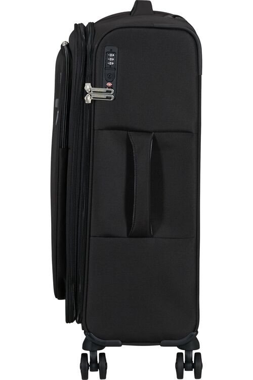 MALETA CLOUDRIDER BOLSILLO VERTICAL T.65 AMERICAN TOURISTER BLACK