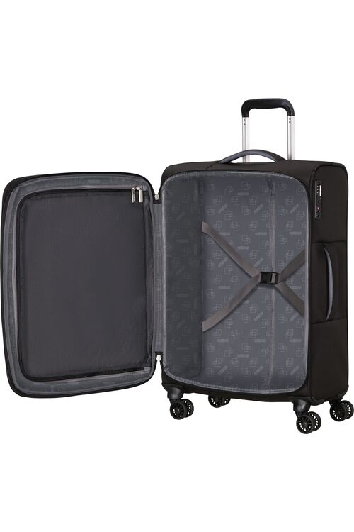MALETA CLOUDRIDER BOLSILLO VERTICAL T.65 AMERICAN TOURISTER BLACK