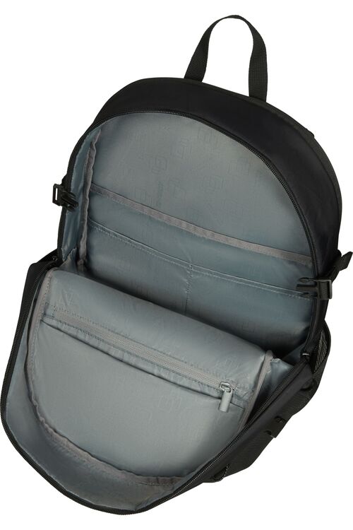 MOCHILA URBAN GROOVE FRONTAL CURVO AMERICAN TOURISTER NEGRO