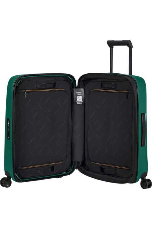 MALETA CABINA ESSENS PANEL CENTRAL SAMSONITE 55 CM VERDE