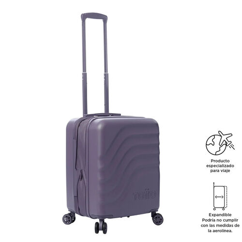 MALETA CABINA BAZY+ RELIEVE CURVO TOTTO MORADO