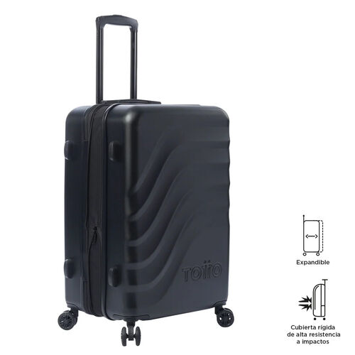 MALETA CABINA BAZY+ ONDAS FRONTALES TOTTO NEGRO