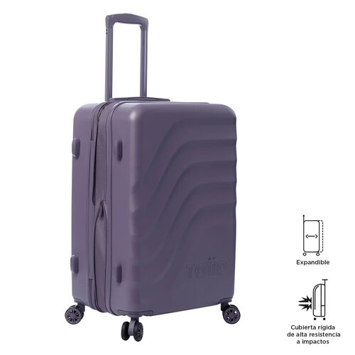 MALETA CABINA BAZY+ RELIEVE CURVO TOTTO MORADO