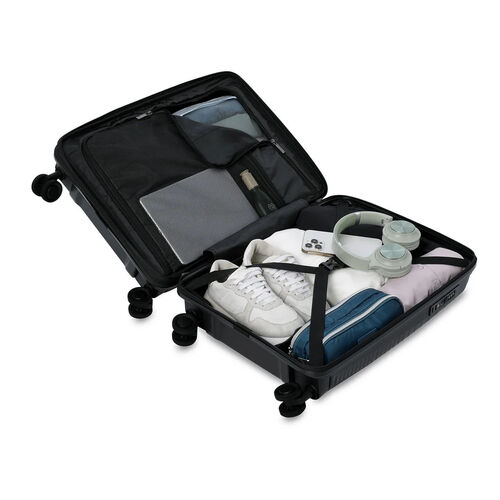 MALETA TRAVELER RELIEVE LATERAL TOTTO NEGRO