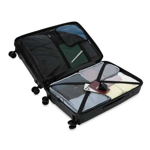 MALETA TRAVELER RELIEVE LATERAL TOTTO NEGRO
