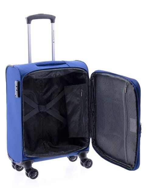 MALETA 3D 2 BOLSILLO FRONTAL GLADIATOR AZUL T.50