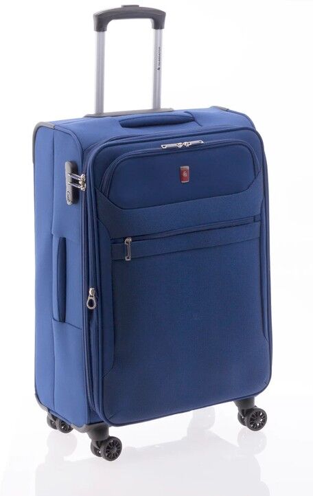 MALETA 3D 2 BOLSILLO FRONTAL GLADIATOR AZUL T.50