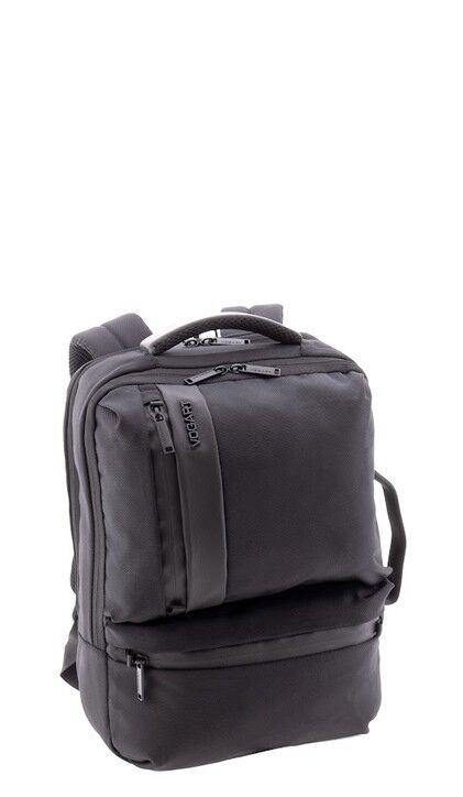 MOCHILA CLYDE BOLSILLO INFERIOR HEBE NEGRO M