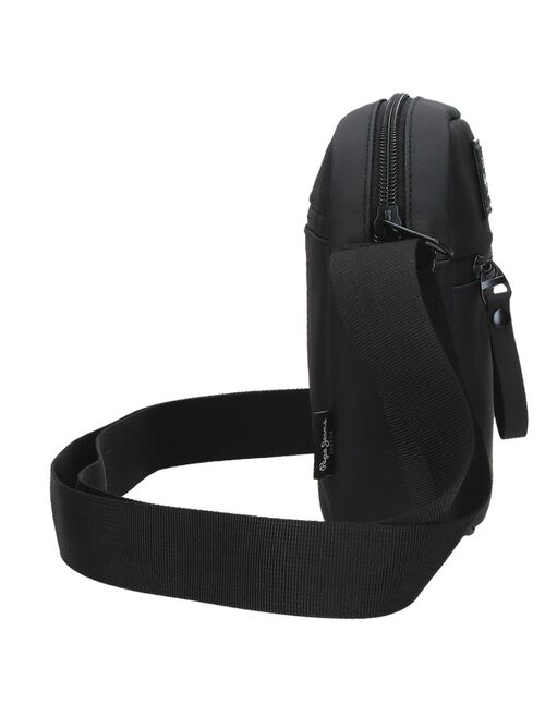 BANDOLERA DUDLEY BOLSILLO FRONTAL PEPE JEANS NEGRO