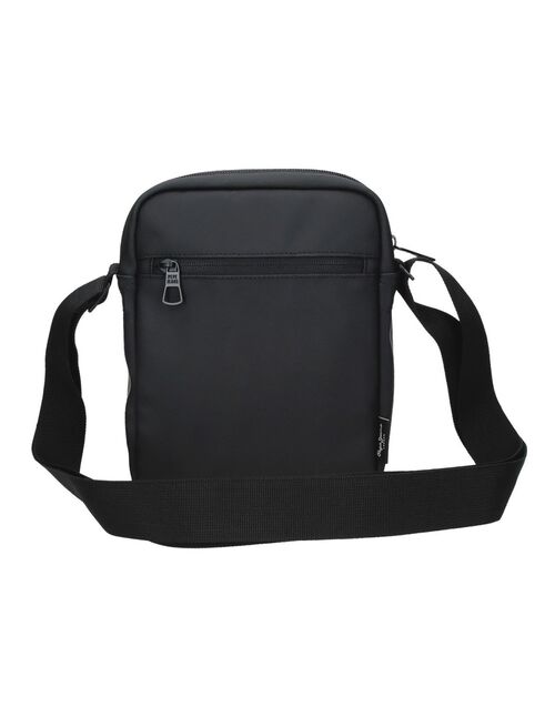 BANDOLERA DUDLEY DOBLE COMPARTIMENTO PEPE JEANS NEGRO